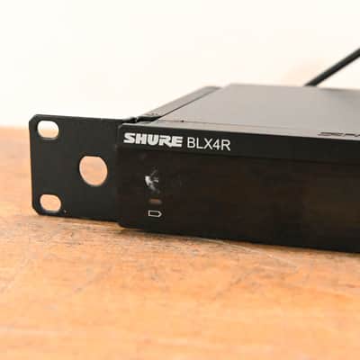 Shure BLX4R Rack-Mountable Wireless Receiver - H8 Band (NO POWER SUPPLY) CG01L3Q image 3