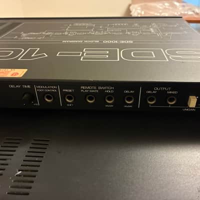 Roland SDE-1000 Digital Delay 1983 - 1989 - Black image 3