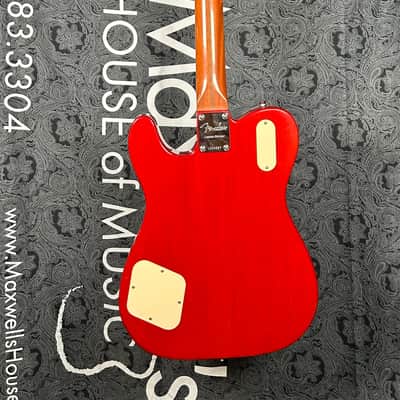 Fender Troublemaker Telecaster Deluxe Electric Guitar- Ice Tea w/Hardcase (Pre-Owned) image 4