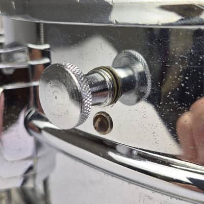 Ludwig Brass Supraphonic COB 5x14" Vintage 60s PreSerial Crimped Beds image 8