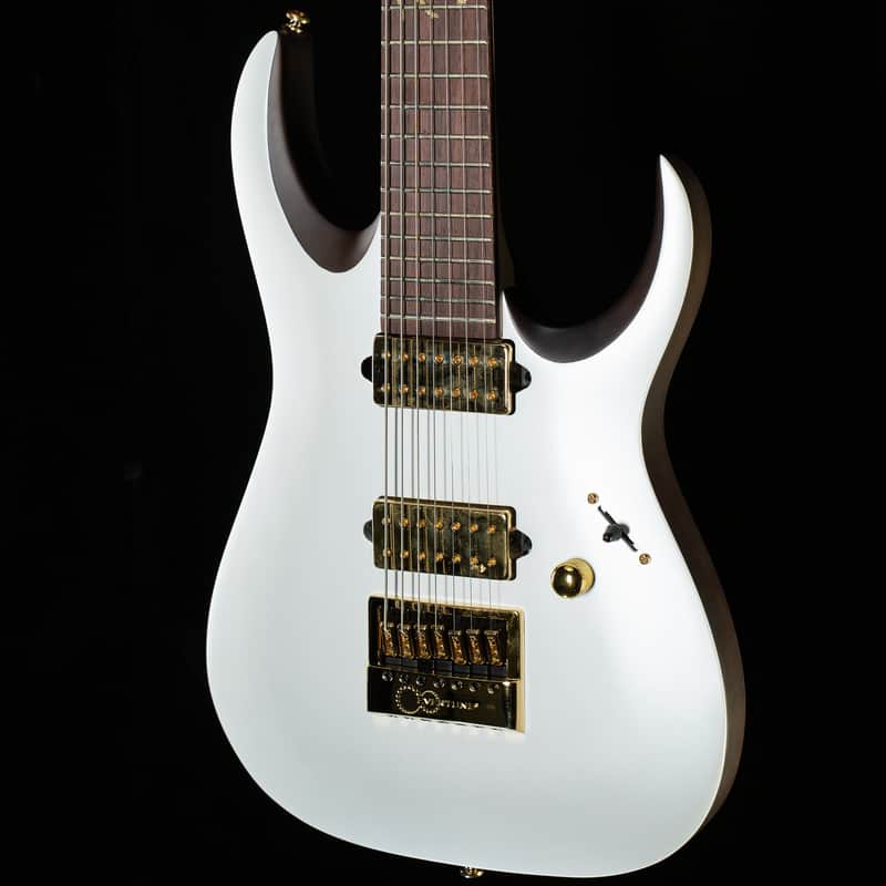 Ibanez K7YANG Brian Head Welch Signature 7-string Matte White (893) image 1