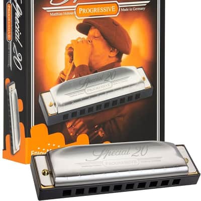 Hohner Special 20 Diatonic Harmonica, C-major - Professional, Responsive Reeds, Injection Molded Plastic Comb with Projecting Mouthpiece image 2