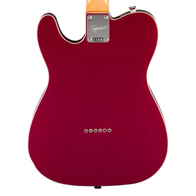 Used Squier Classic Vibe Custom Esquire - Candy Apple Red w/Indian Laurel FB image 7