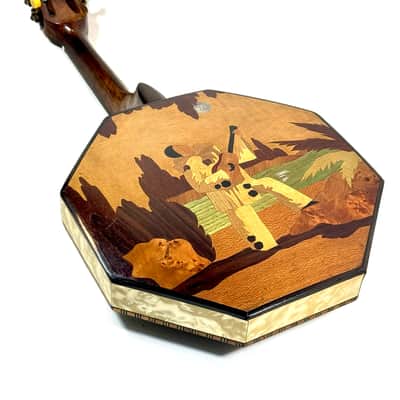Banjo-Mandolin (Banjolin) Busato Style « Pierrot de la Lune » 1930's image 16