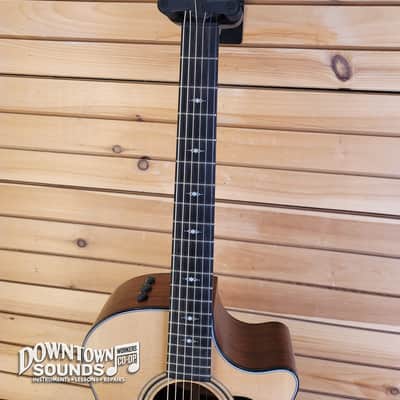 2021 Taylor 314ce Grand Auditorium Acoustic / Electric Guitar with Taylor Hard Case - Natural, 4lbs 11oz image 8