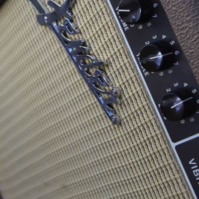 FENDER '62 Super Amp Reissue 2-Channel 40-Watt 2x10" Guitar Combo Brown / Wheat Bild 12