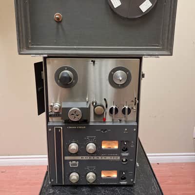 Roberts  770 1/4 track reel to reel with TUBE electronics image 6