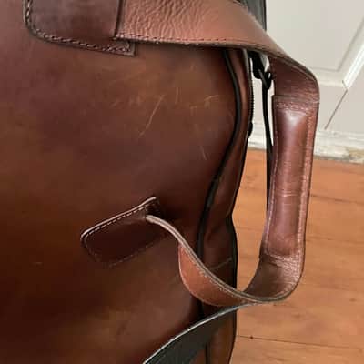 Probag Leather DOUBLE gig bag for Electric Bass 2022 image 5