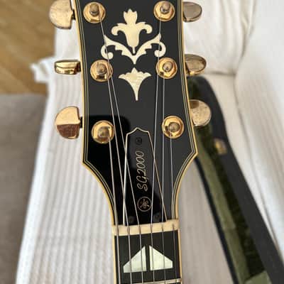 Yamaha SG2000 1980 - classic cherry sunburst with gold hardware image 2
