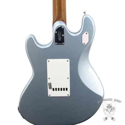 Sterling by Music Man StingRay Guitar SR50 in Firemist Silver image 2