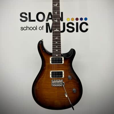 PRS CE 24 Black Sunburst w/ Black Back Custom Color image 3