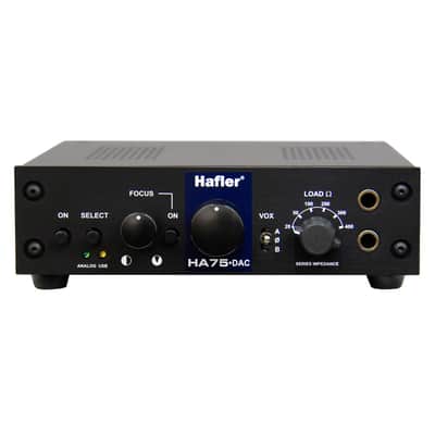 Hafler HA75-DAC HA-75 Professional Tube Head Headphone Amplifier With DAC image 1