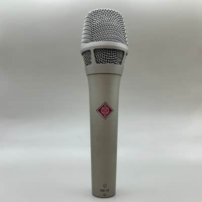 Neuman KMS 105 Handheld Supercardioid Condenser Microphone - Silver w/ Box & Bag image 2