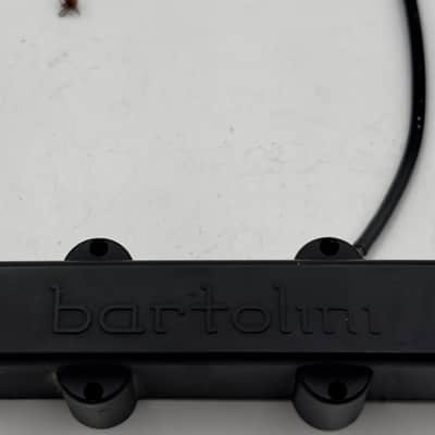 Bartolini 59J-S1 5-String Jazz Bass Neck pickup - Dual Coil - Black image 1