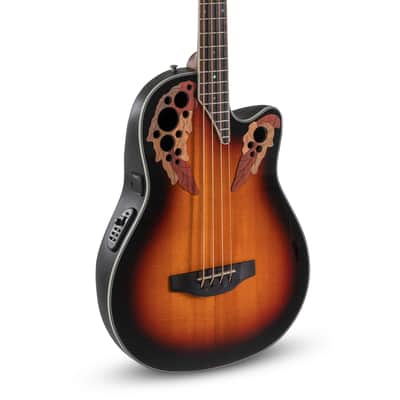 Ovation CEB-44-1N-G Celebrity Elite Plus Bass, New England Burst image 2