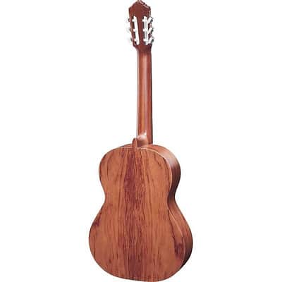 Ortega Guitars R180L Traditional Series Left-Handed Nylon String Acoustic Guitar w/ Gig Bag & Video image 2