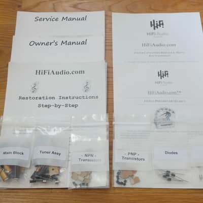 Yamaha CR-240 restoration kit filter capacitor repair rebuild fix image 1