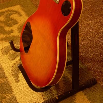 Kent Les Paul Copy 70's Sunburst image 8