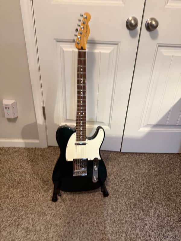 Fender Player II Telecaster 2026 British Racing Green 75th Anniversary w/upgraded pickups and rigid side case