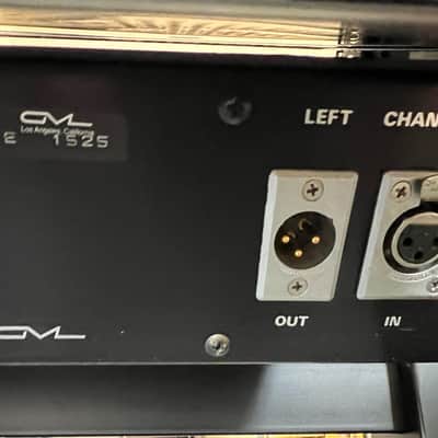 GML 8200 *Series I* 2-Channel Parametric Equalizer with Power Supply 1980s - toggle switches, superior electronics image 9