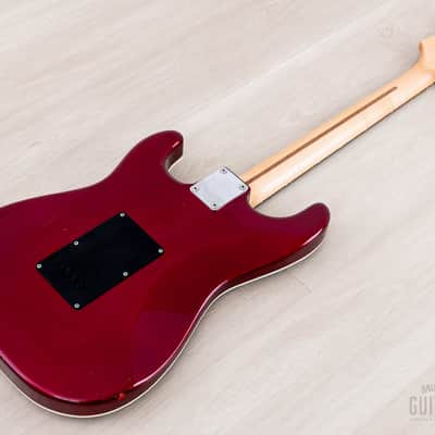 2014 Fender Aerodyne Stratocaster AST Candy Apple Red, Japan MIJ image 14