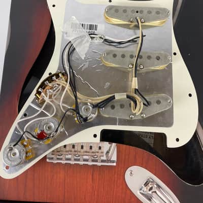 Fender Custom Shop Custom '69 SSS Loaded Stratocaster Pickguard, Parchment image 3