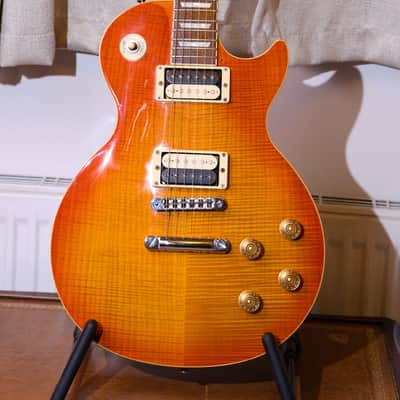 Mysterious Japan Import Les Paul 1990s-2000s - Cherry Sunburst image 1