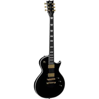 ESP LTD Deluxe EC-1000 Fluence Electric Guitar, Black image 2