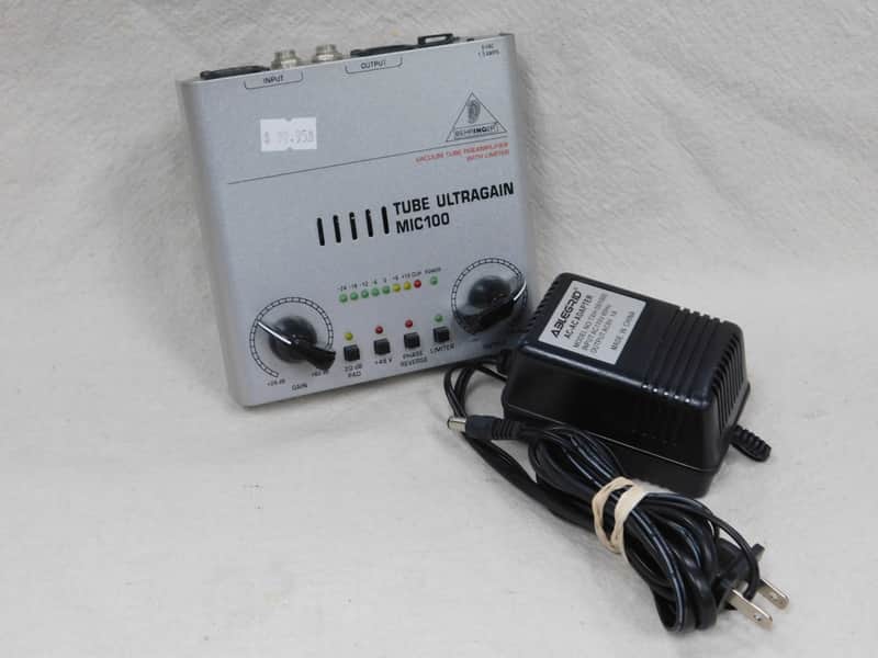 Behringer Tube Ultragain Mic 100 Tube Preamp image 1