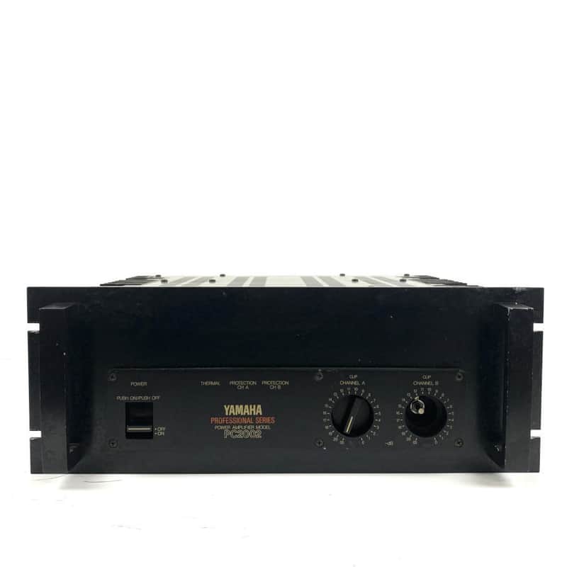 Yamaha PC2002 Professional Series Power Amplifier 1980s - Black - TGHM image 1