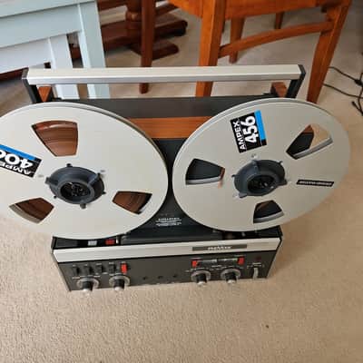 Revox A77 2-Track Mk3 FULLY WORKING in a standard wooden case. image 2