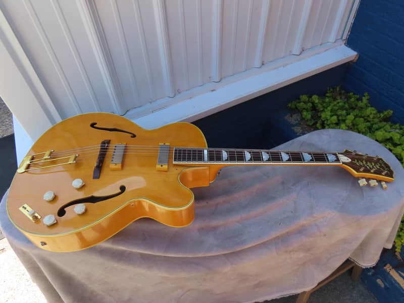 EPIPHONE ZEPHYR REGENT DELUXE 1954 NATURAL ARCHTOP ORIGINAL CLEAN! VIDEO image 1