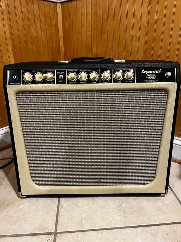 Tone King Imperial 20th Anniversary 1x12 Guitar Combo 2010s - Cream image 1