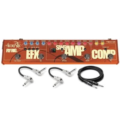 New Tech 21 Acoustic Fly Rig Sansamp Guitar Effects Pedal image 1