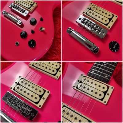 1980's Kawai F-V (F-I Jr) - Neon Pink "Cherry" Fruits Color Series - All Original With Original Hardcase - Made in Japan MIJ image 4