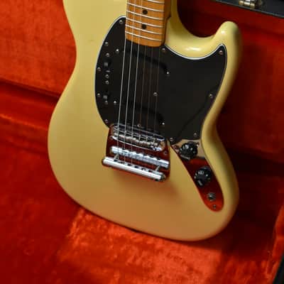 1978 Fender Mustang Olympic White w/OHSC & Paperwork image 9