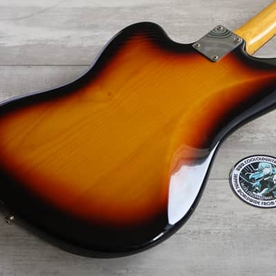 2012 Fender Japan JM66 '66 Reissue Jazzmaster (Sunburst) image 8