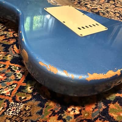 Fender Custom Shop '60 Heavy Relic Stratocaster 2022 Lake Placid Blue image 15
