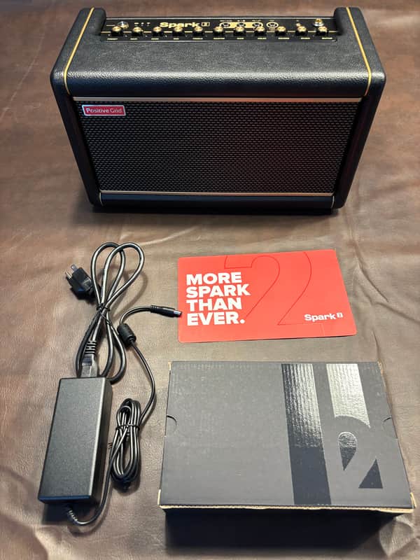 Positive Grid Spark 2 50-Watt 2x4" Digital Modeling Guitar Combo with Battery. image 1