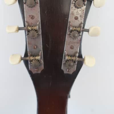 Vintage 1930s Oahu M65 Square Neck Lap Steel Hawaiian Big Body Guitar Very Clean Oahu Harmony Kay Works Great Comes With Original Bridge & Wooden Peg Parts! image 12