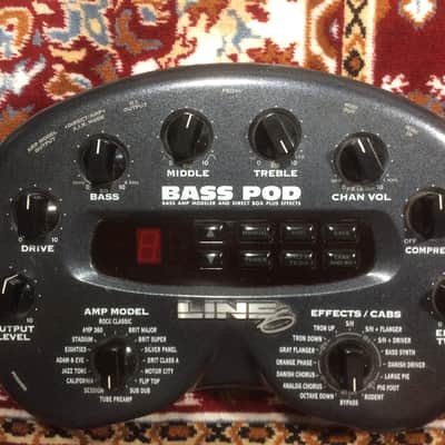 Line 6 Bass POD Multi-Effect and Amp Modeler image 1