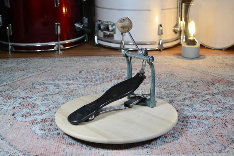 Premier '250' Vintage Bass Drum Pedal with Vintage Wood Beater - 1958 image 1