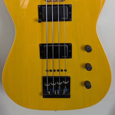 Wide Load Telebastard - Solid Ash Butterscotch Blonde Gloss - Roasted Maple Neck - EMG Active image 1