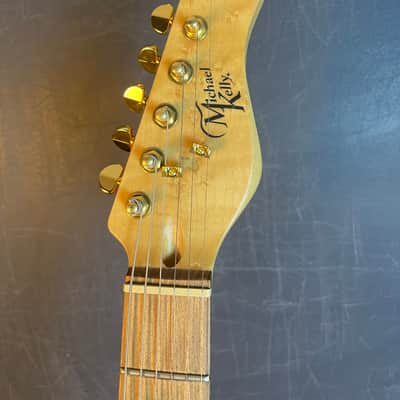 Michael Kelly Custom Collection '60s Burl Ultra Electric Guitar, Pau Ferro Fingerboard image 18
