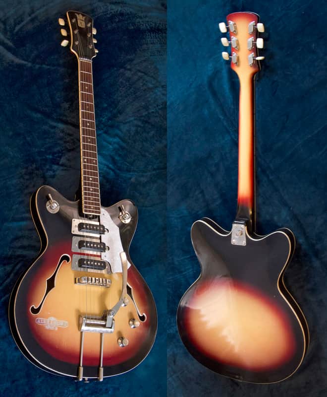 Jolana ALEXANDRA SUPER 3 1970 - Sunburst | Reverb
