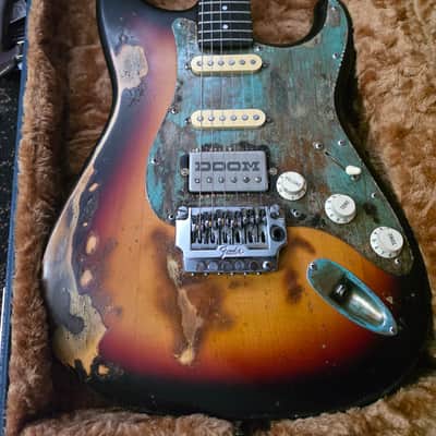 Fender Stratocaster (MIJ) E series neck aka Doom 80's - Sunburst image 1