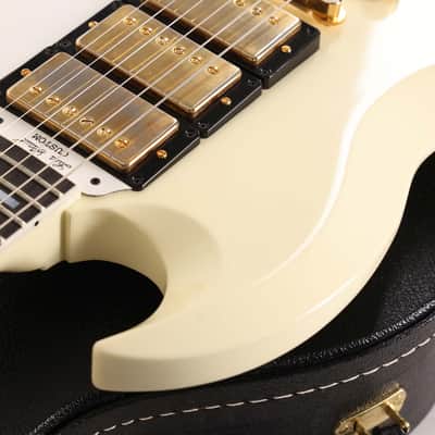 Gibson Custom Shop 1961 SG Custom Stopbar VOS Classic White 2021 image 7