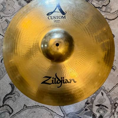 Zildjian 18" A Custom Crash Cymbal 1991 - Present - Brilliant image 1