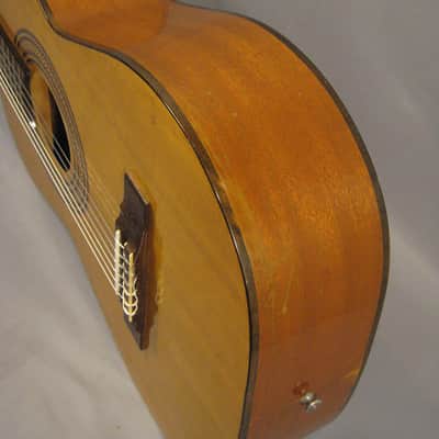 Rare 1968 Supro Classical Acoustic Guitar with Case image 5