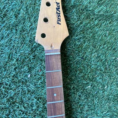 First Act Bass - Black Glitter Sparkle Body and Neck P-Style Bass image 2